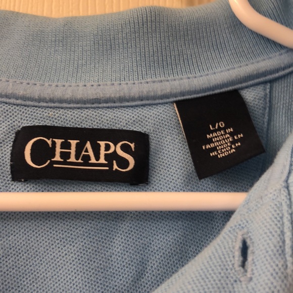 EUC Men’s Chaps Polo Shirt size large - Picture 2 of 3